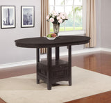 Lavon Oval 60-inch Extension Counter Dining Table