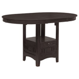Lavon Oval 60-inch Extension Counter Dining Table