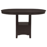 Lavon Oval 60-inch Extension Counter Dining Table