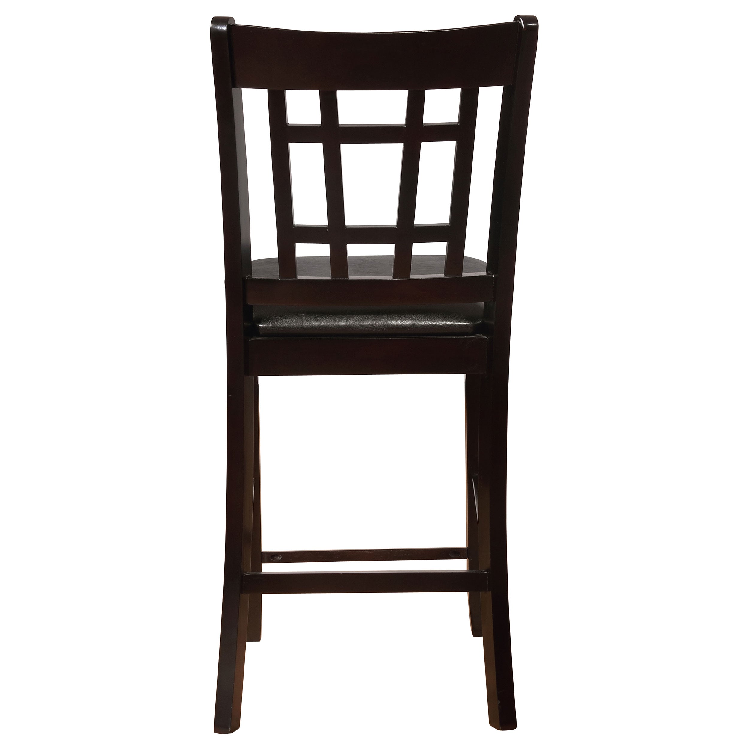 Lavon Wood Counter Chair Tan and (Set of 2)