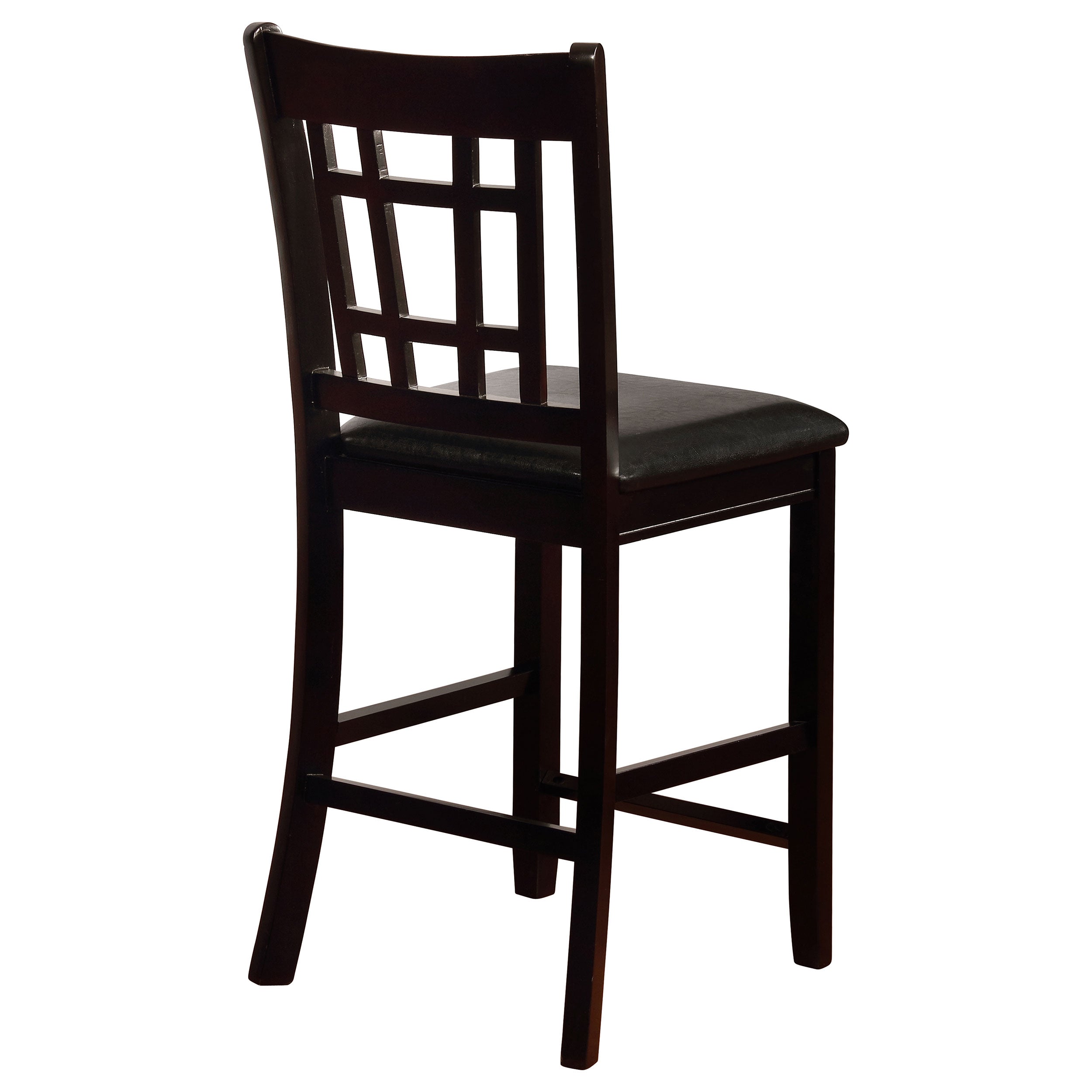 Lavon Wood Counter Chair Tan and (Set of 2)