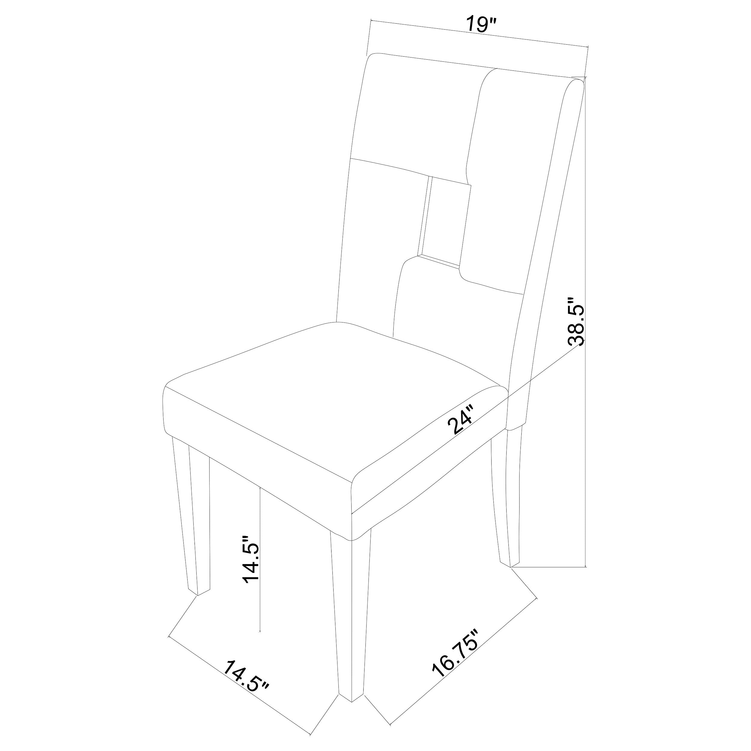 Shannon Upholstered Dining Side Chair (Set of 2)