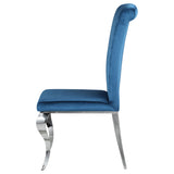 Betty Velvet Upholstered Dining Side Chair (Set of 4)