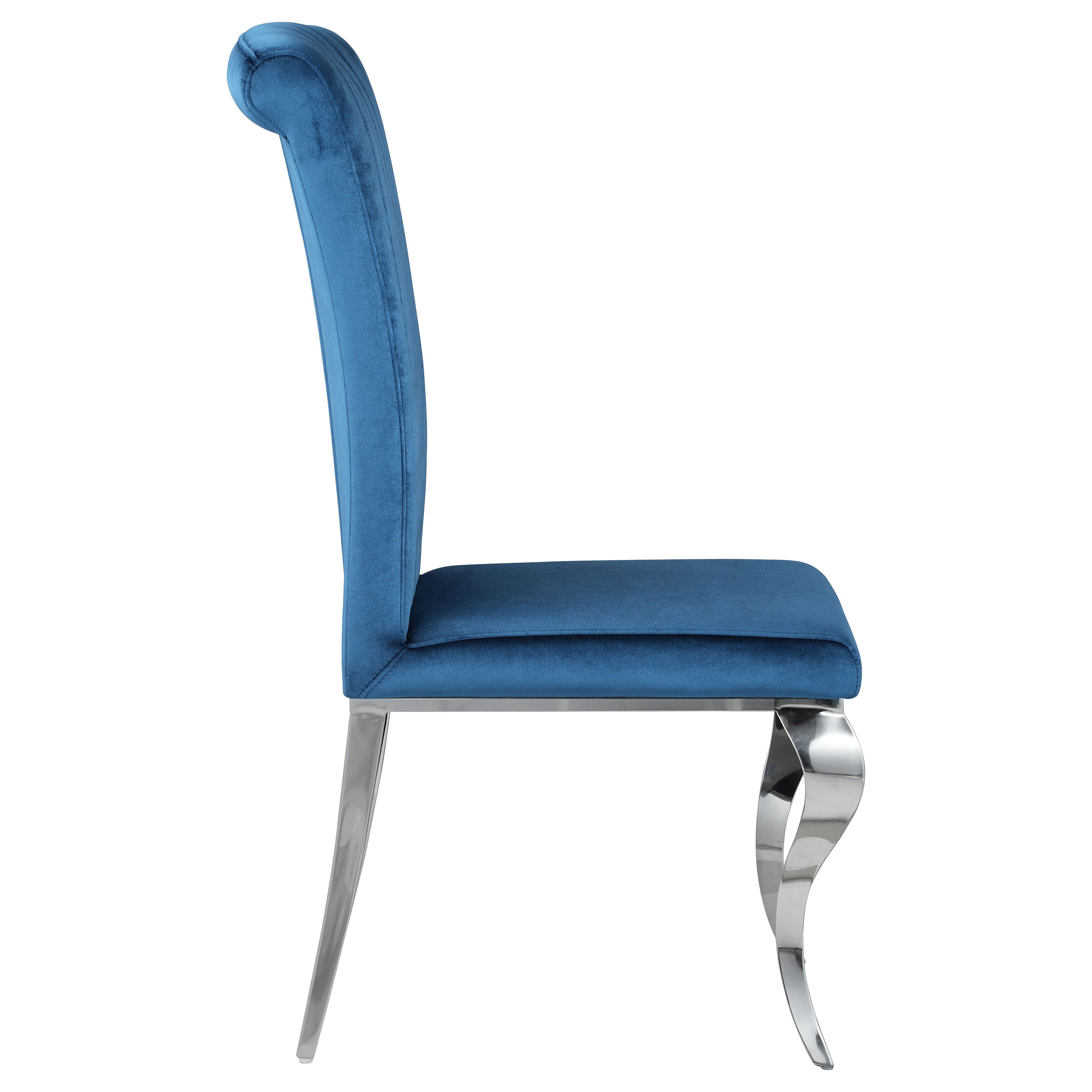 Betty Velvet Upholstered Dining Side Chair (Set of 4)