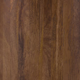 Ortega Round 46-inch Marble Top Wood Dining Table Natural
