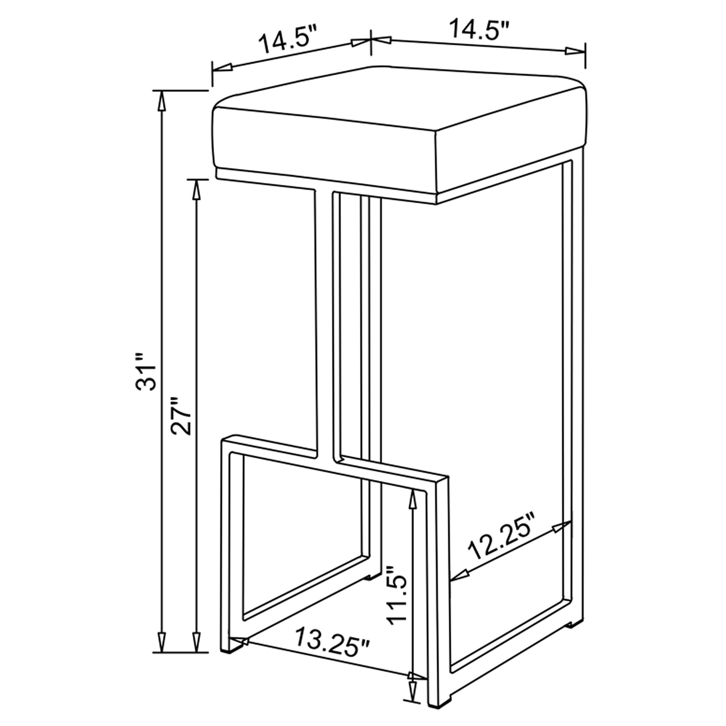 Gervase Square Bar Stool