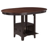 Lavon Oval 60-inch Extension Counter Dining Table