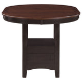 Lavon Oval 60-inch Extension Counter Dining Table