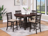 Lavon Oval 60-inch Extension Counter Dining Table