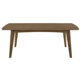Malone Rectangular 78-inch Wood Dining Table Dark Walnut