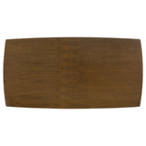 Malone Rectangular 78-inch Wood Dining Table Dark Walnut