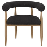 Dunmore Boucle Upholstered Dining Arm Chair (Set of 2)