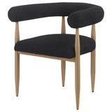 Dunmore Boucle Upholstered Dining Arm Chair (Set of 2)
