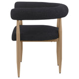 Dunmore Boucle Upholstered Dining Arm Chair (Set of 2)