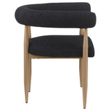Dunmore Boucle Upholstered Dining Arm Chair (Set of 2)