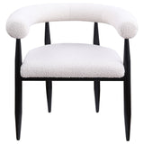 Dunmore Boucle Upholstered Dining Arm Chair (Set of 2)