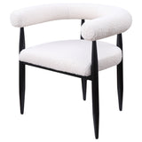 Dunmore Boucle Upholstered Dining Arm Chair (Set of 2)