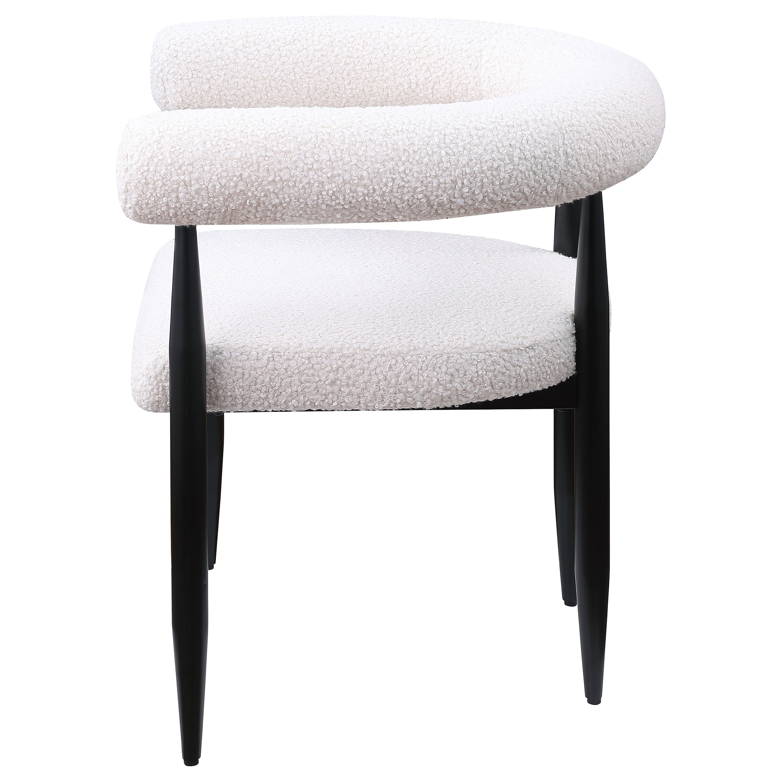Dunmore Boucle Upholstered Dining Arm Chair (Set of 2)