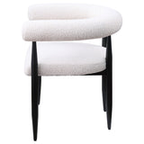 Dunmore Boucle Upholstered Dining Arm Chair (Set of 2)