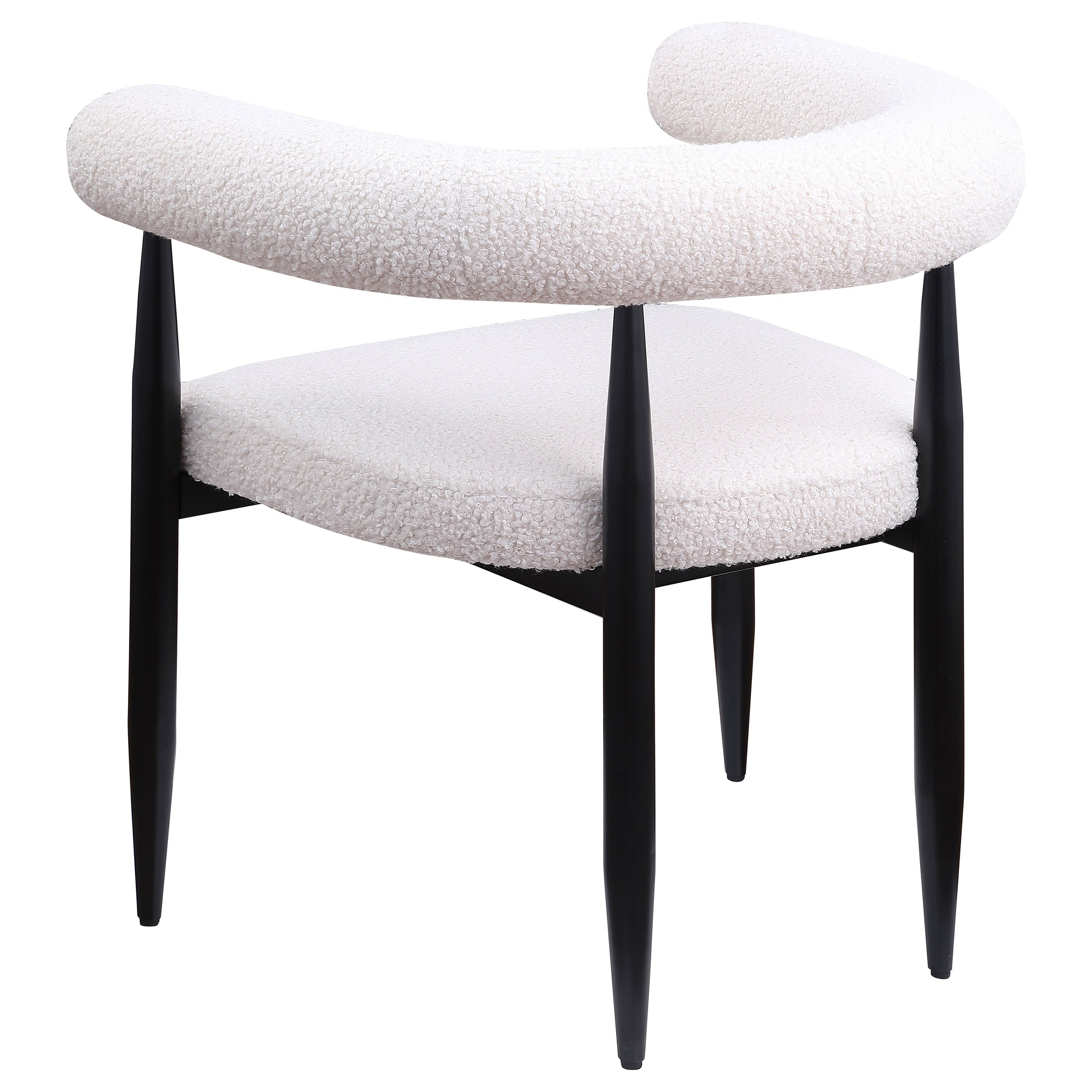 Dunmore Boucle Upholstered Dining Arm Chair (Set of 2)
