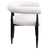 Dunmore Boucle Upholstered Dining Arm Chair (Set of 2)