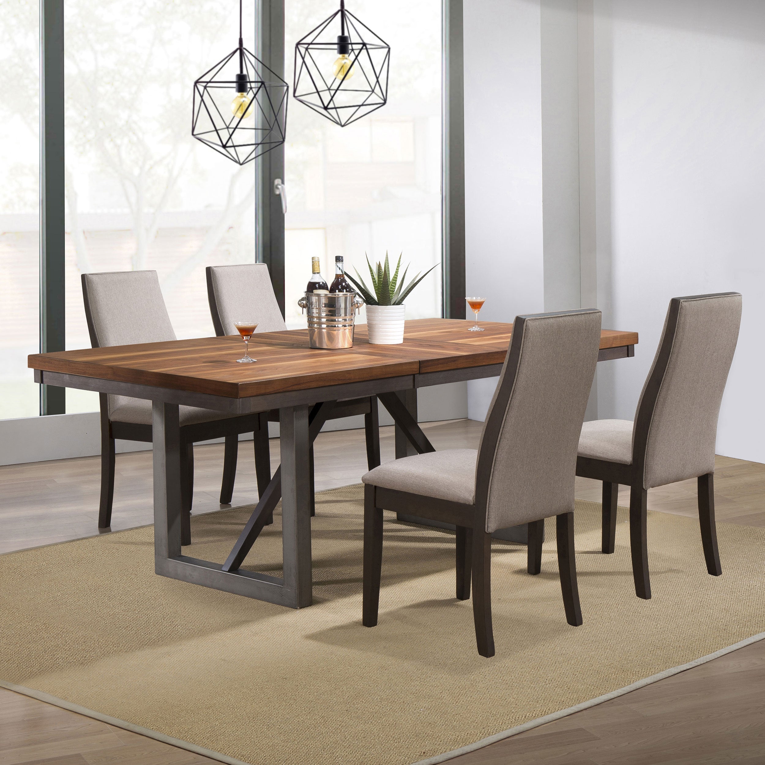 Spring Creek Rectangular Dining Table Set