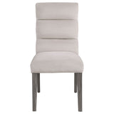 Carla Velvet Upholstered Dining Side Chair (Set of 2)