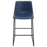 Zuni Faux Leather Upholstered Counter Chair (Set of 2)