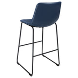 Zuni Faux Leather Upholstered Counter Chair (Set of 2)