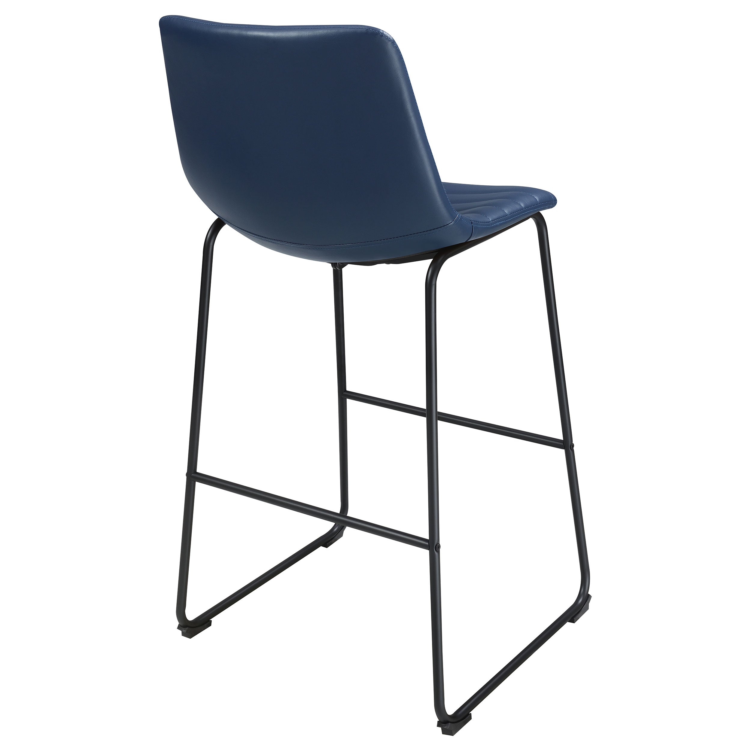 Zuni Faux Leather Upholstered Counter Chair (Set of 2)