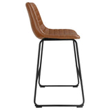 Zuni Faux Leather Upholstered Counter Chair (Set of 2)