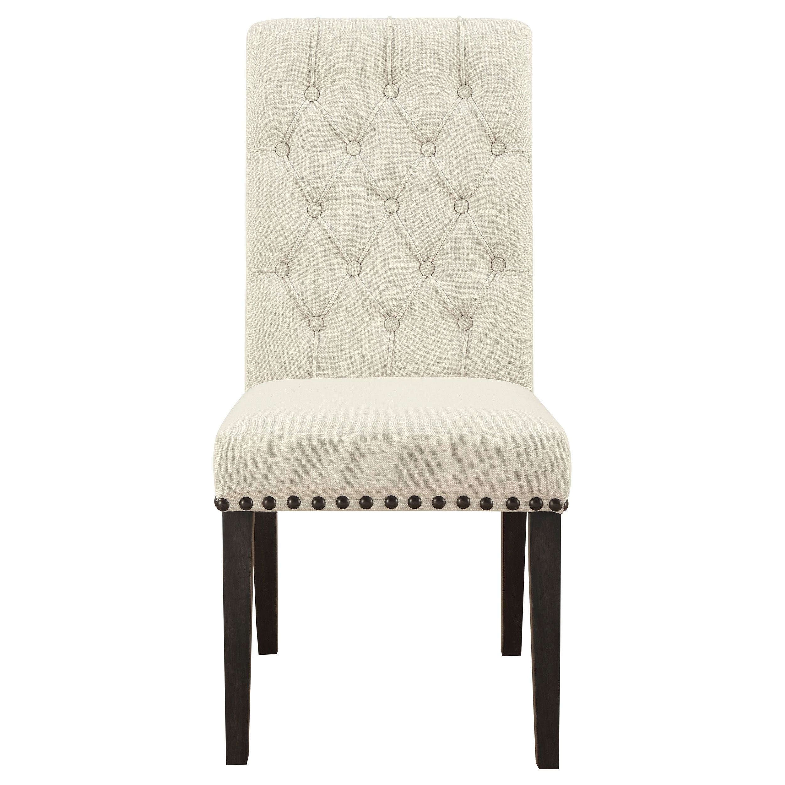 Alana Fabric Upholstered Dining Side Chair (Set of 2)