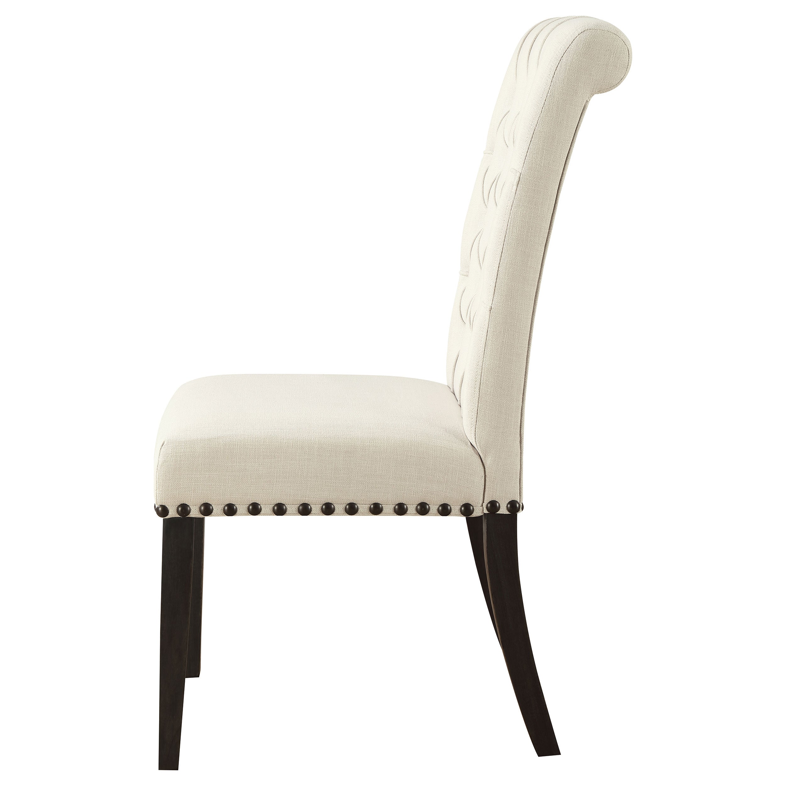 Alana Fabric Upholstered Dining Side Chair (Set of 2)