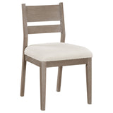Cornelia Rectangular Dining Table Set Coastal Grey