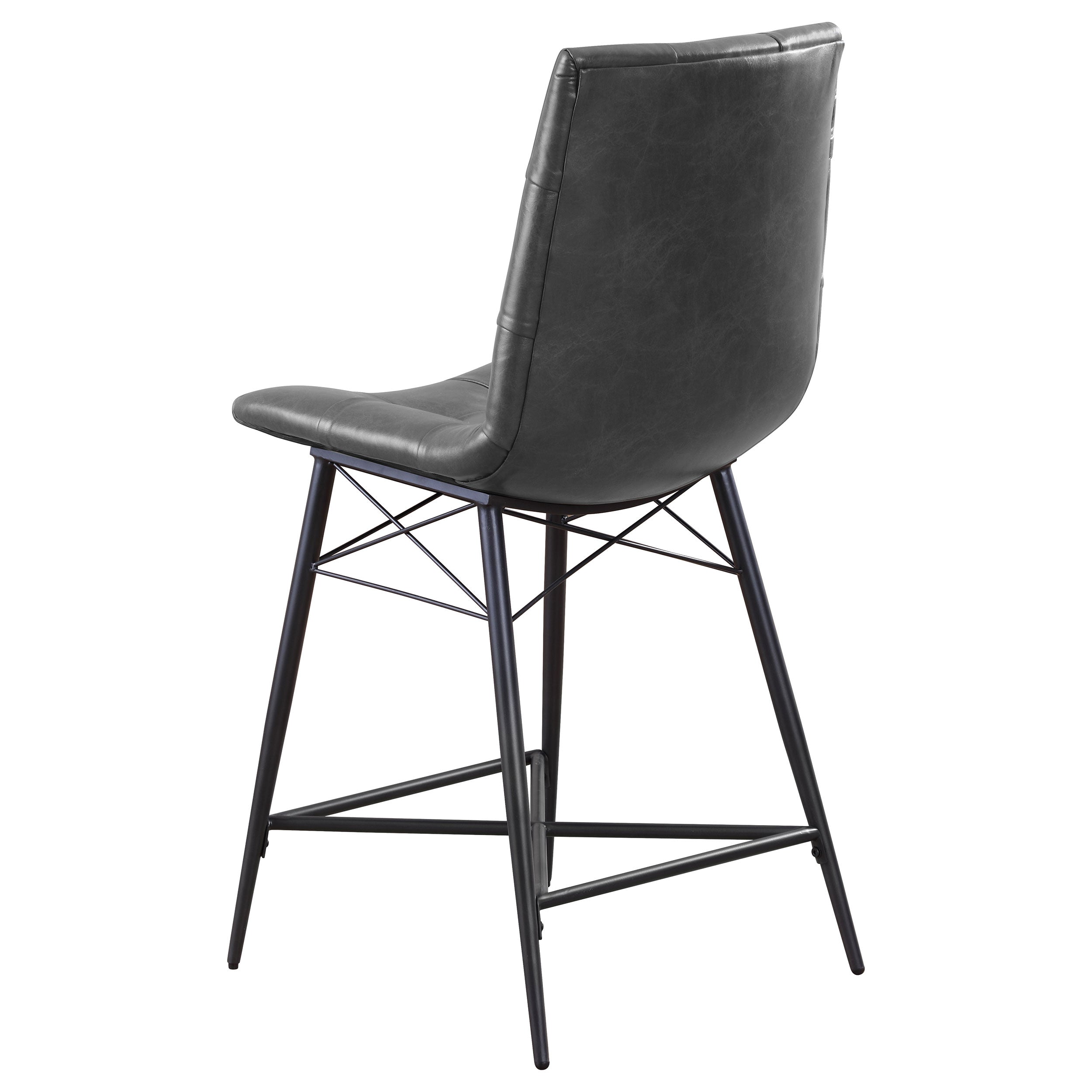 Aiken Upholstered Tufted Counter Chair (Set of 2)