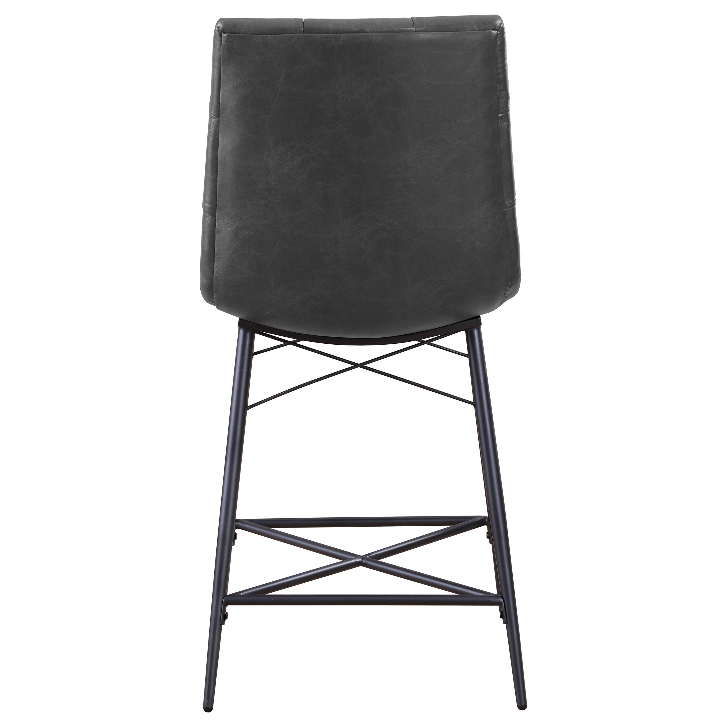 Aiken Upholstered Tufted Counter Chair (Set of 2)
