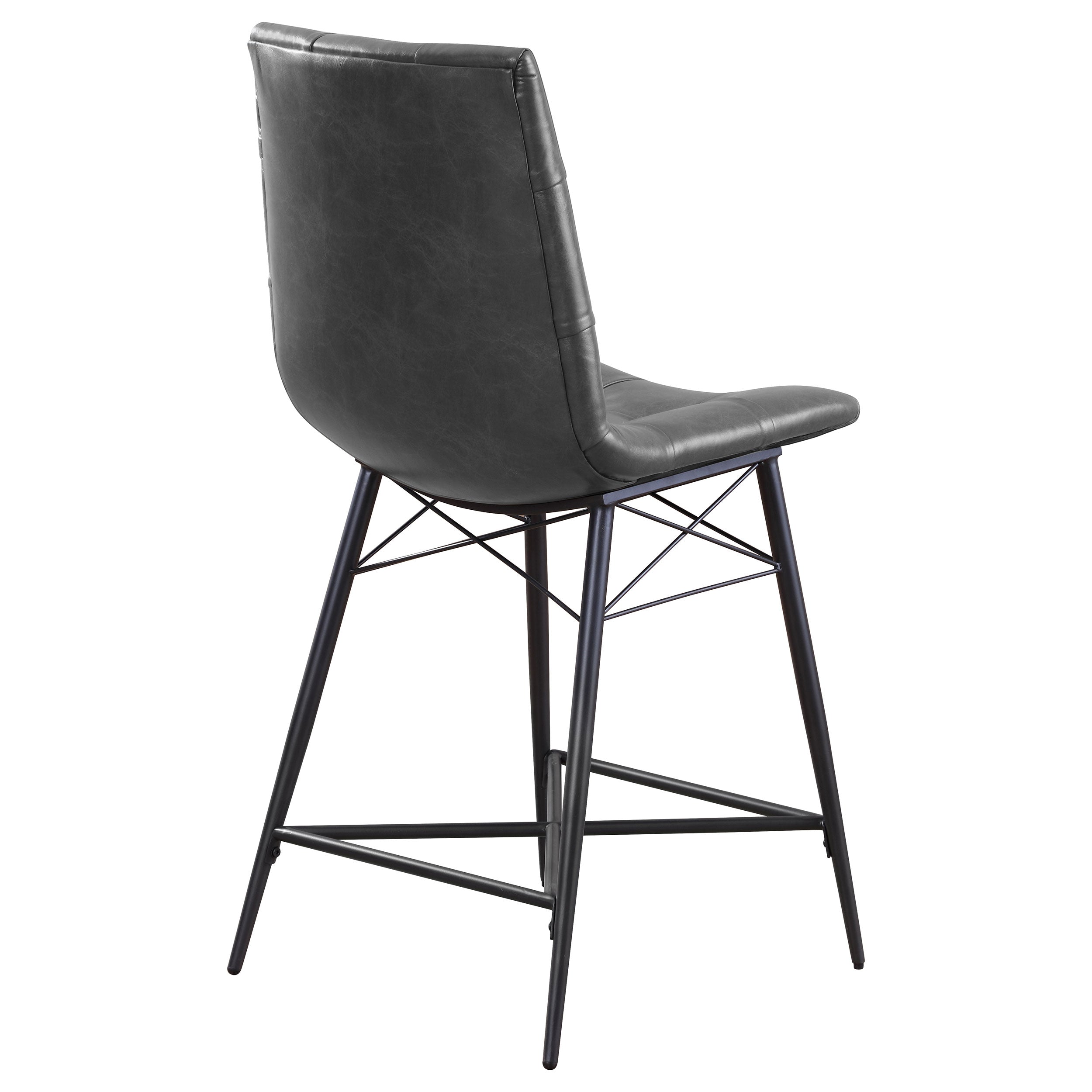 Aiken Upholstered Tufted Counter Chair (Set of 2)