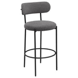 Viola Boucle Upholstered Bar Chair (Set of 2)