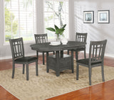 Lavon Oval 60-inch Extension Leaf Dining Table Medium