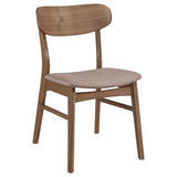 Dortch Oval Solid Wood Dining Set Walnut