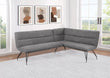 Dodson Fabric Upholstered L-Shaped Nook Dining Bench with Cushioned Seating