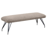 Dodson Fabric Upholstered Dining Bench