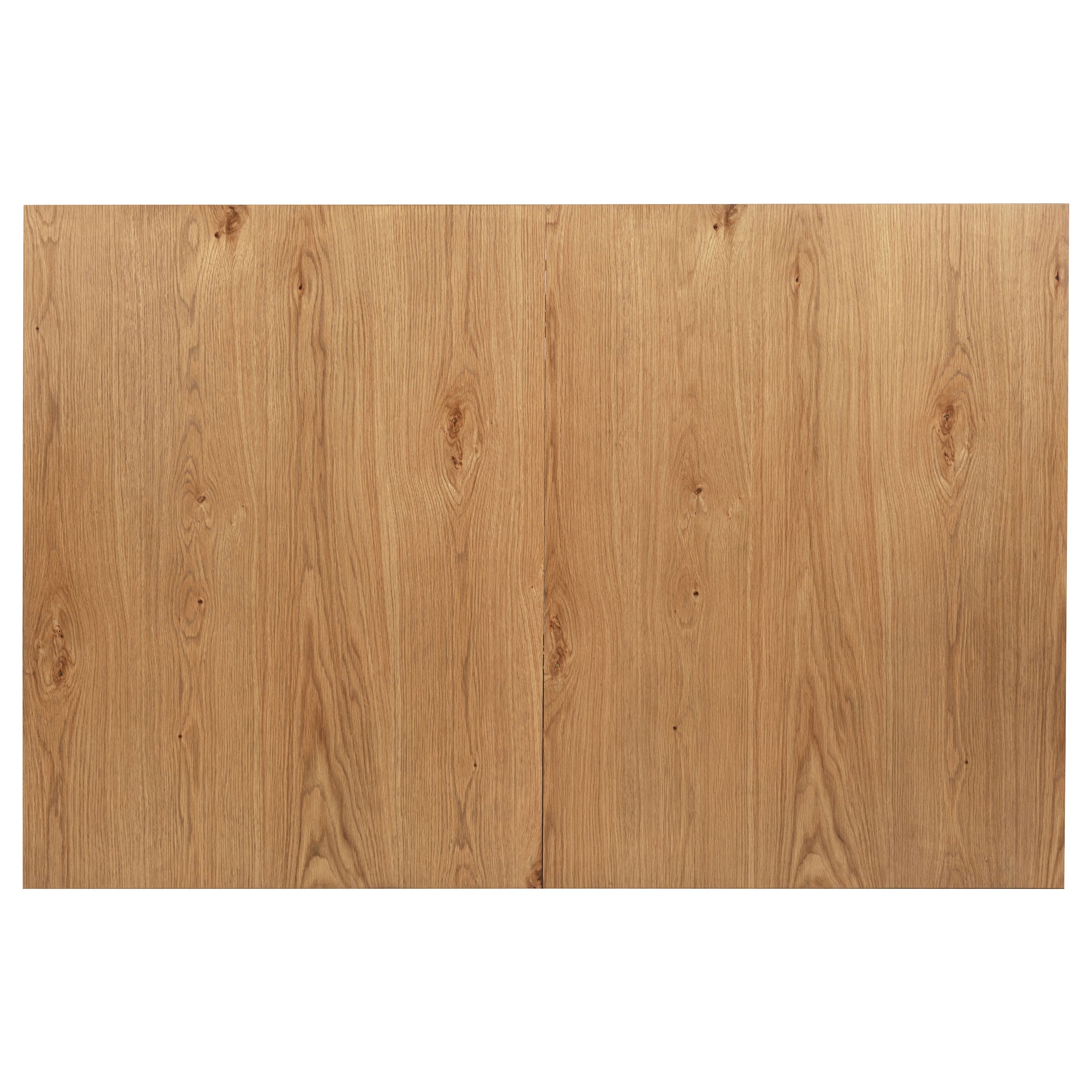 Middleton 76-inch Extension Leaf Dining Table Natural Brown