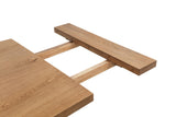 Middleton 106-inch Extension Leaf Dining Table Natural Brown