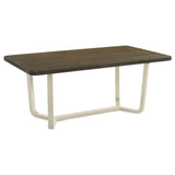 Biloxi 71-inch Rectangular Dining Set Greyish Brown