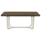 Biloxi 71-inch Rectangular Dining Set Greyish Brown