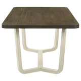 Biloxi 71-inch Rectangular Dining Set Greyish Brown