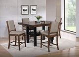 Patterson Counter Height Dining Set Mango Oak