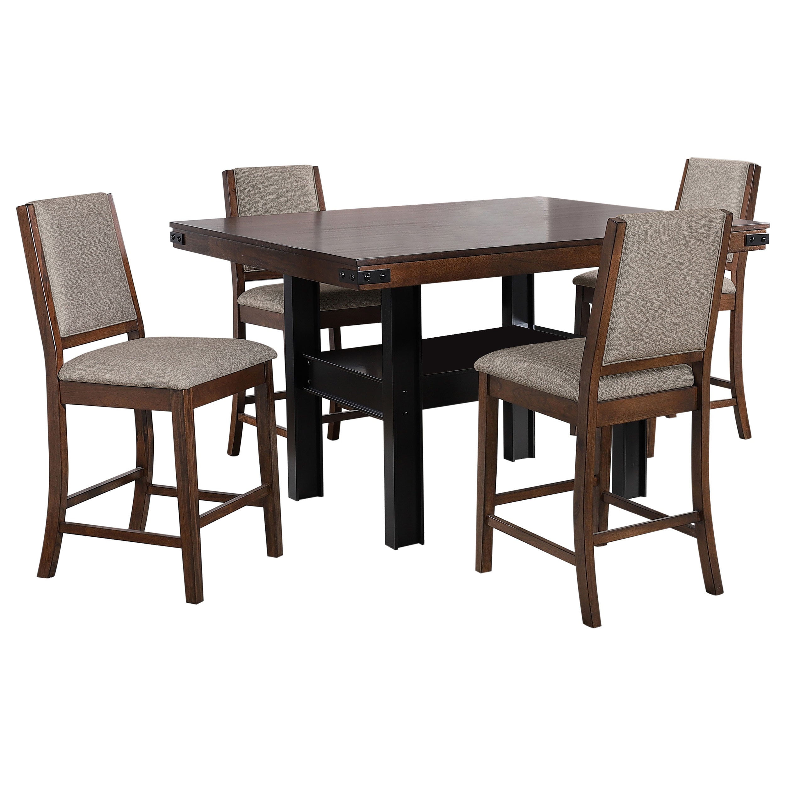 Patterson Counter Height Dining Set Mango Oak