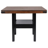 Patterson Counter Height Dining Set Mango Oak